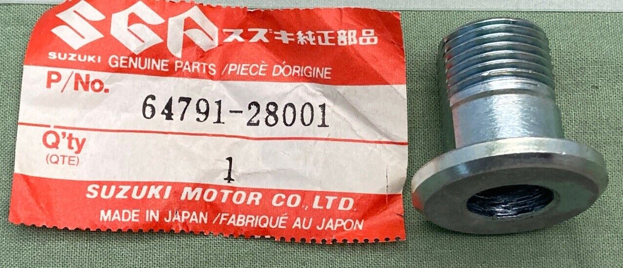 NEW GENUINE SUZUKI 64791-28001 CHAIN ADJUSTER SPACER, REAR WHEEL