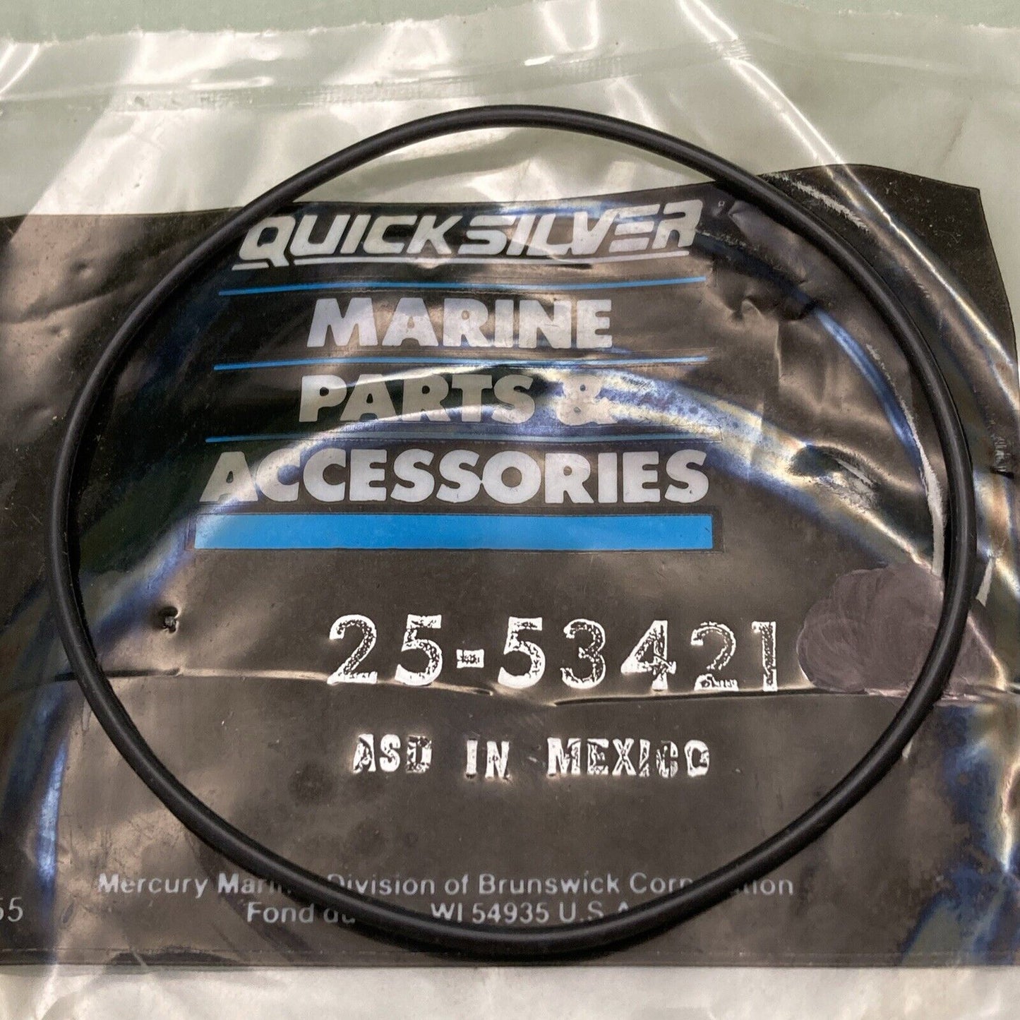 QTY 2 NEW GENUINE MERCURY QUICKSILVER 25-53421 O RING MOTOGUIDE TROLLN G HSNG
