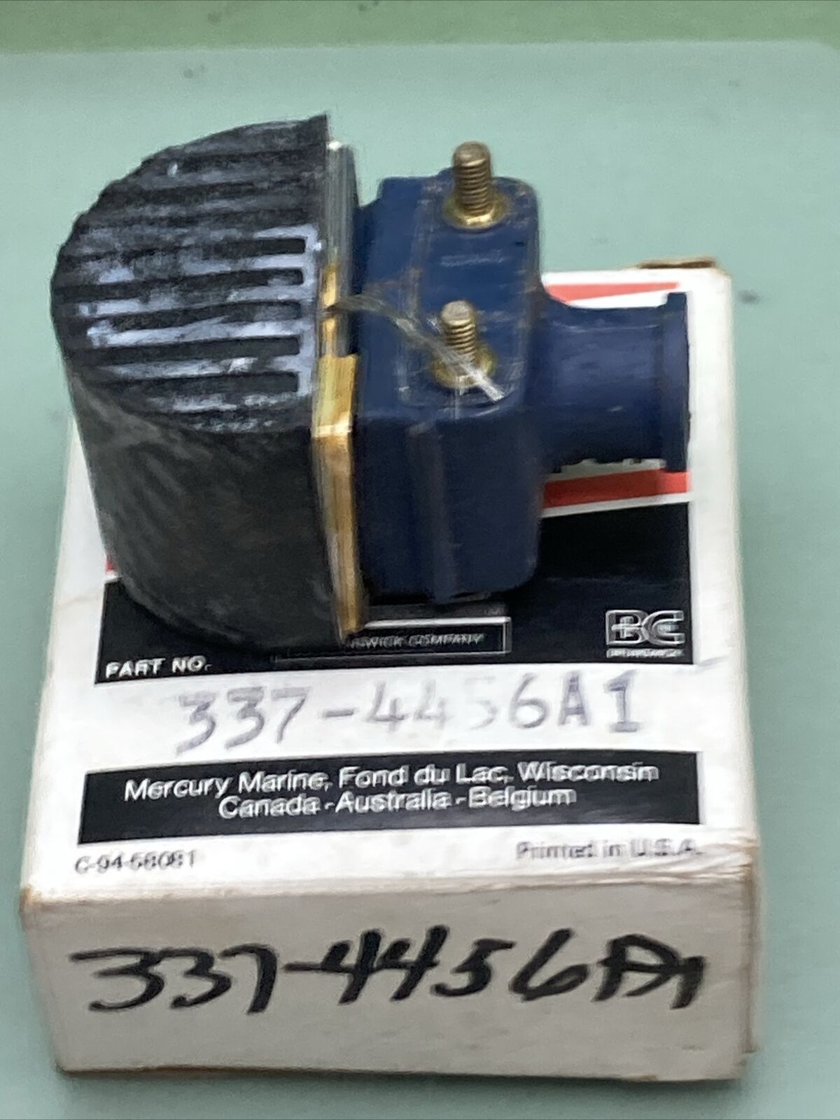 NEW GENUINE MERCURY QUICKSILVER 337-4456A1 IGNITION COIL ASSEMBLY