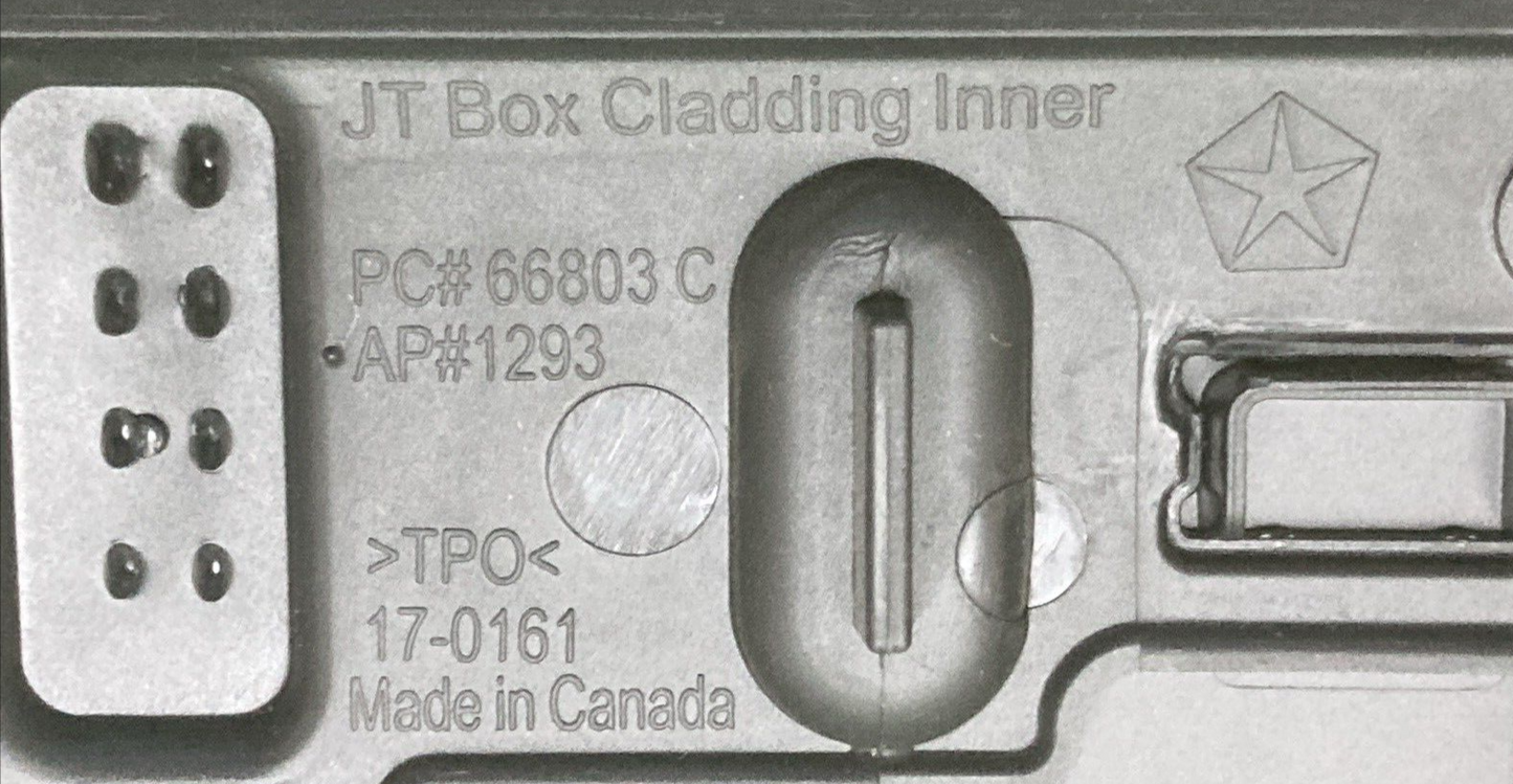 NEW GENUINE MOPAR 68343419AC Bed Side Cladding Left FITS '20-'25 Jeep Gladiator
