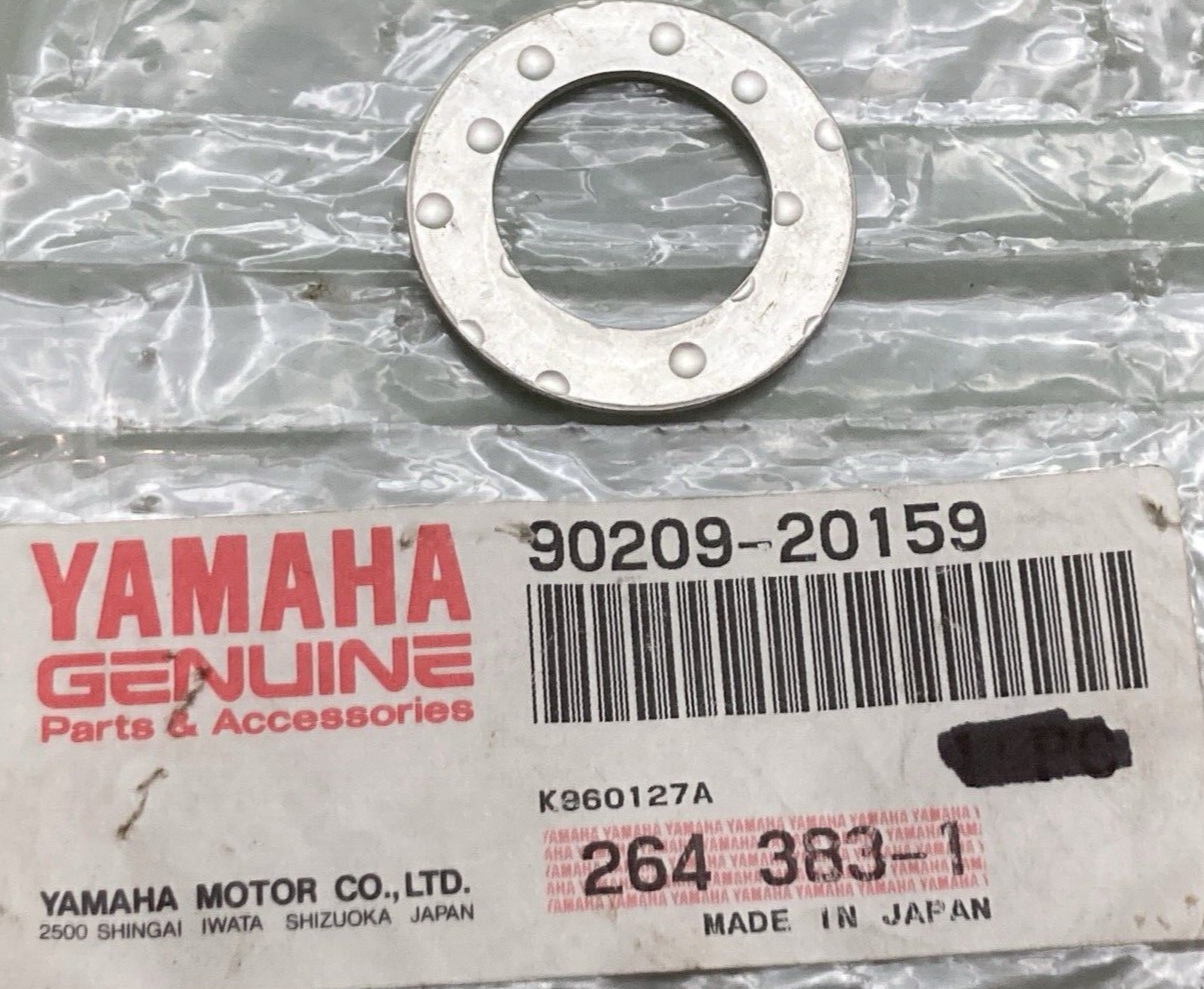 QTY 2 NEW GENUINE YAMAHA 90209-20159 WASHER CRANK PISTON