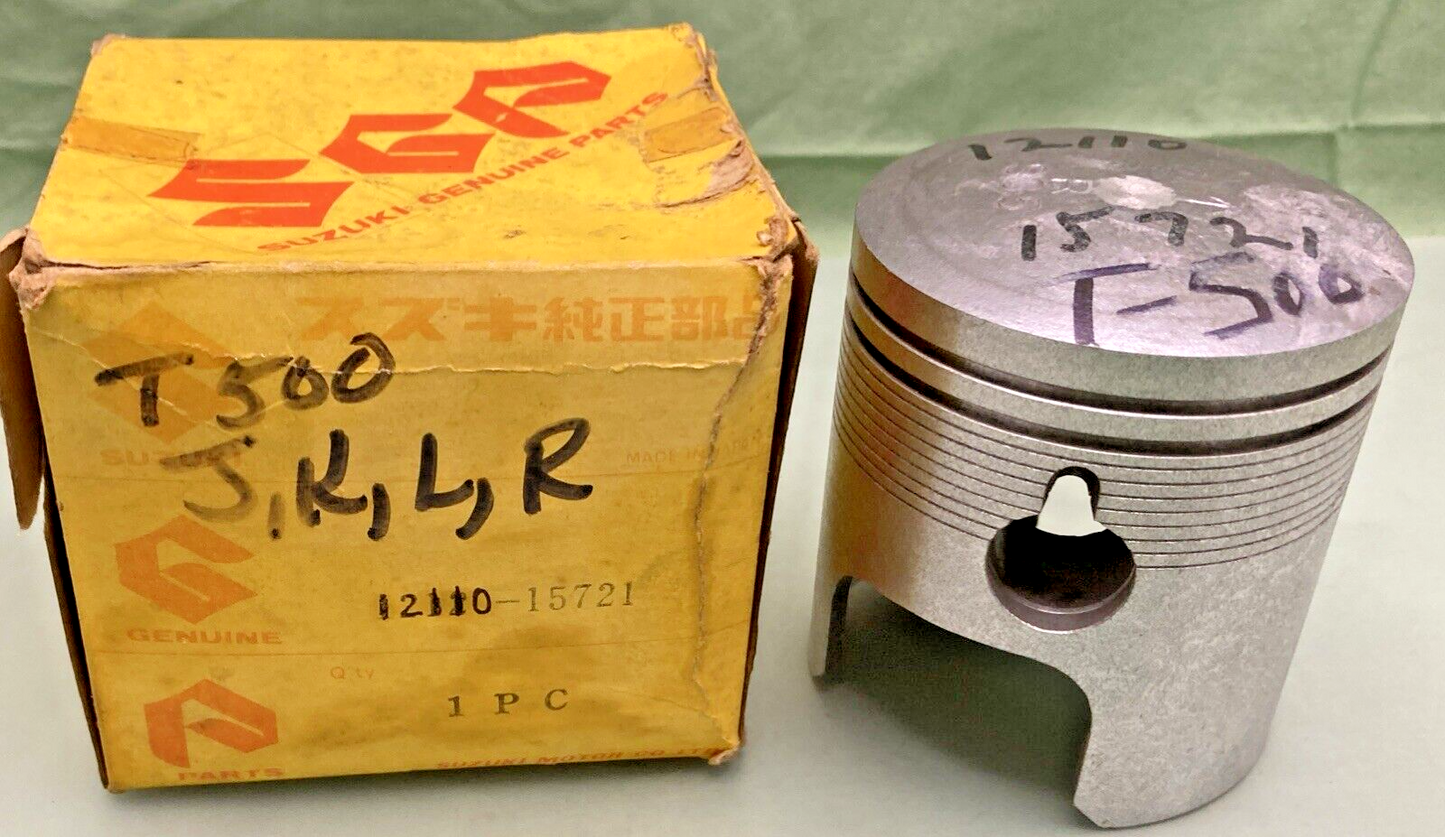 NEW GENUINE SUZUKI 12110-15721 CRANKSHAFT PISTON