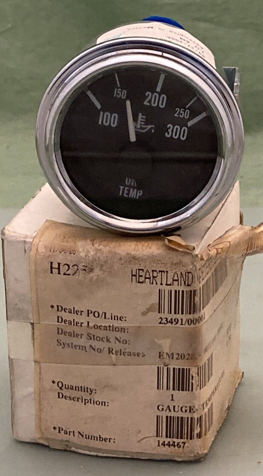 NEW GENUINE PACCAR 144467 PETERBILT OIL TEMPERATURE GAUGE