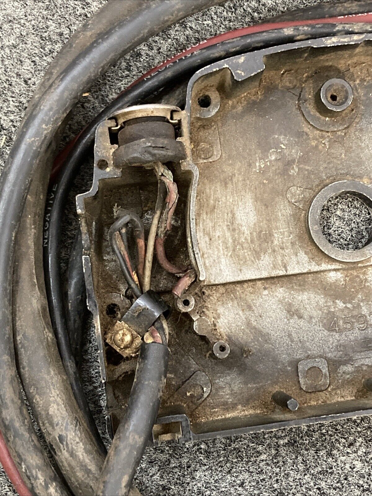 MERCURY QUICKSILVER 54939 PARTIAL CONTROL HOUSING AND WIRES