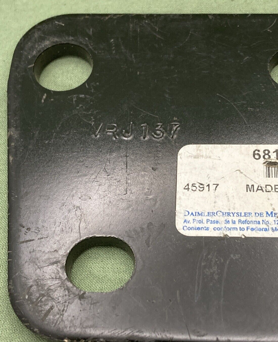 NEW GENUINE MOPAR 68186442AA Trailer Hitch Bracket 2014-2024 Ram 2500
