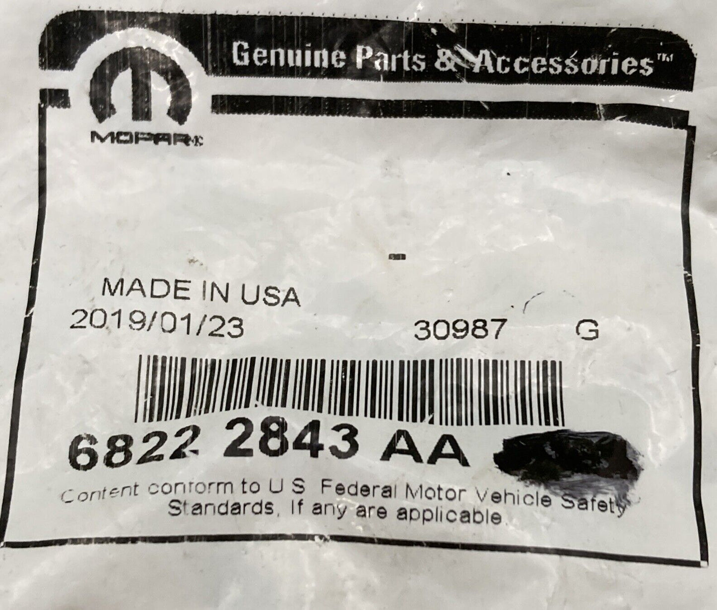 NEW GENUINE MOPAR 68222843AA Headlamp Socket 2014-2022 Jeep