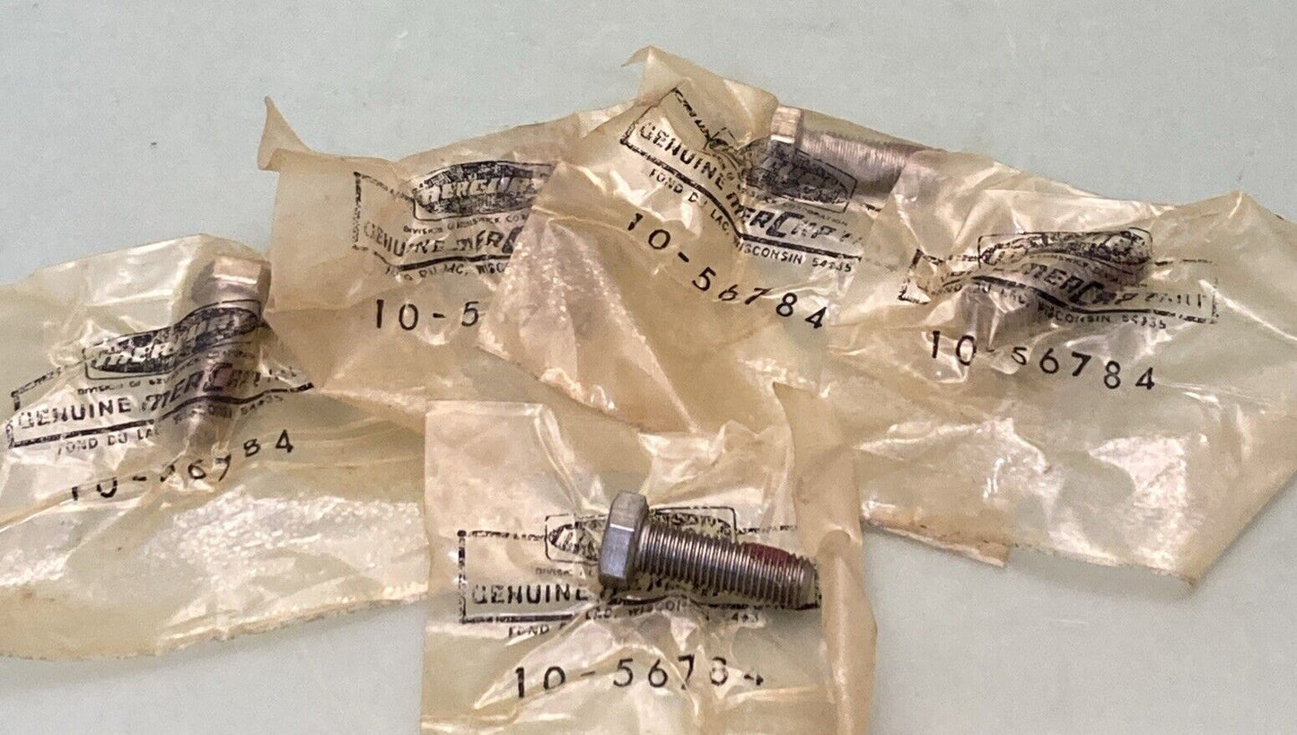 QTY 5 NEW GENUINE MERCURY QUICKSILVER 10-56784 SCREW,NLA