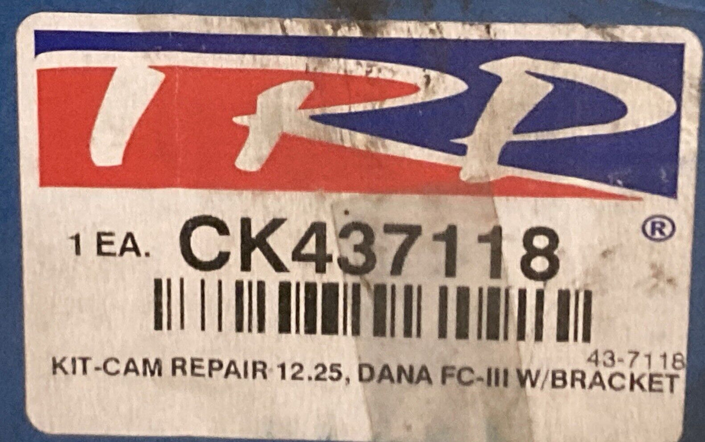 NEW GENUINE TRP CK437118 CAM REPAIR KIT 12.25, DANA FC-III W/ BRACKET