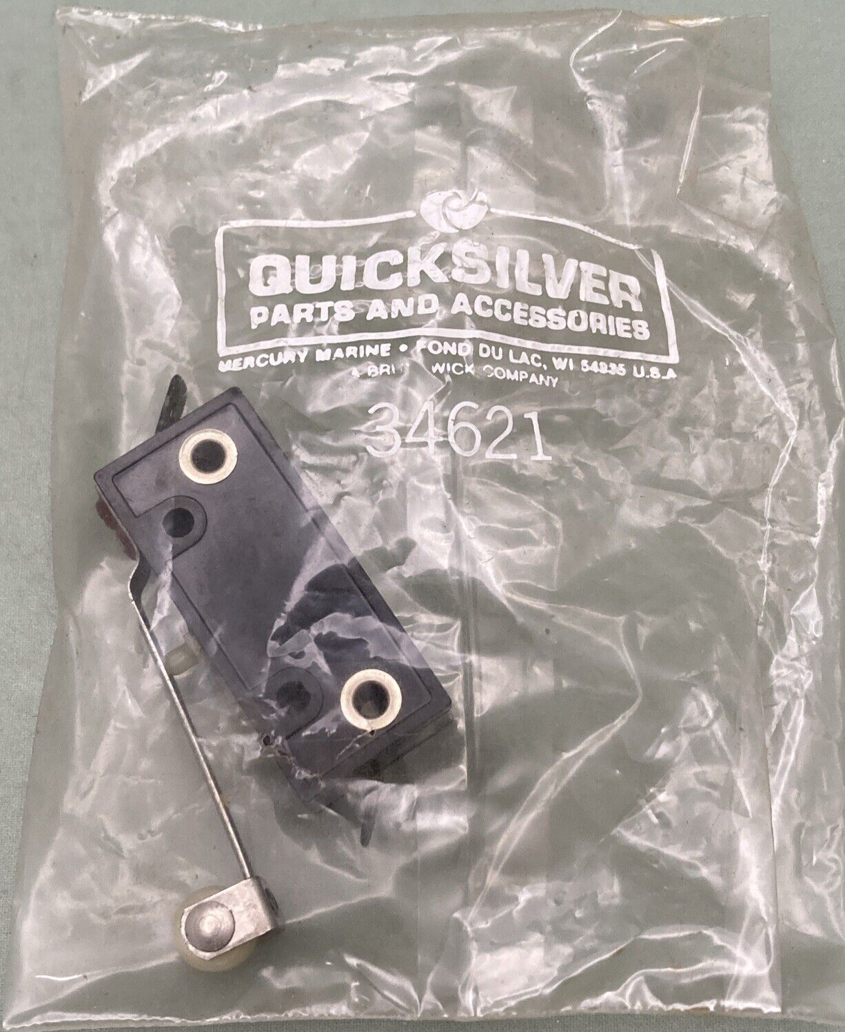 NEW GENUINE MERCURY QUICKSILVER 34621 SWITCH SAFETY ASM OUTBOARD 140HP