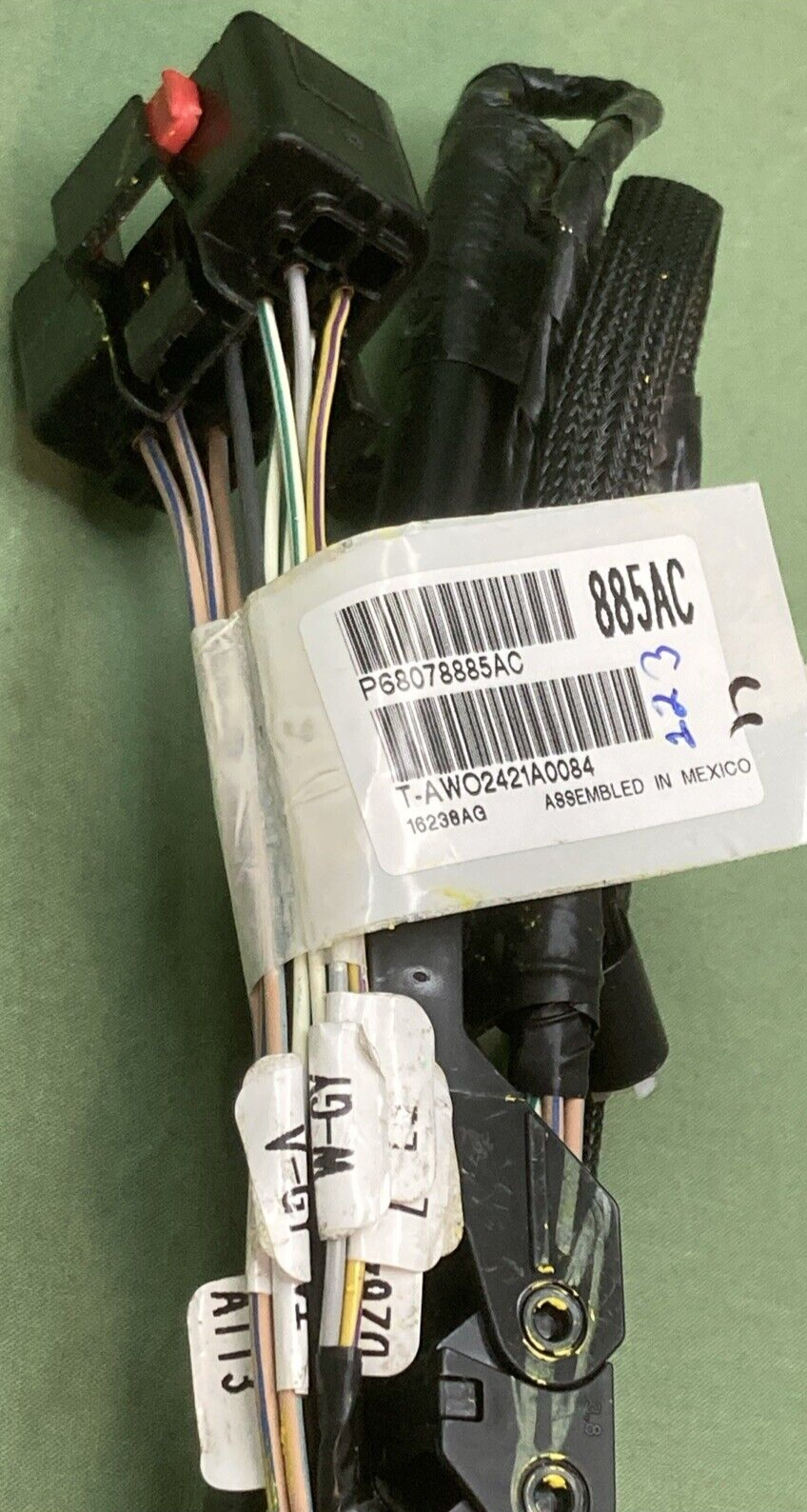 NEW GENUINE MOPAR 68078885AC Sliding Door Track Wiring FITS 2012 DODGE RAM CHRYS