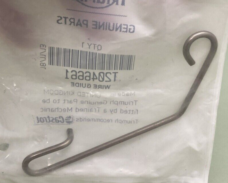 NEW GENUINE TRIUMPH T2046661 Wire Guide