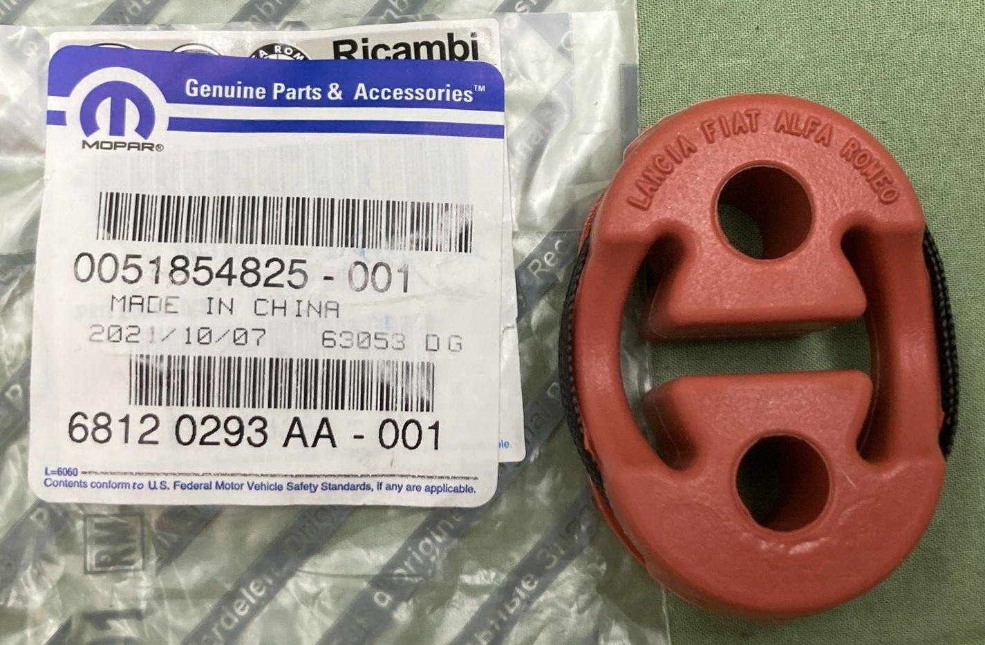 NEW GENUINE MOPAR 68120293AA Exhaust Isolator FITS FIAT RAM DODGE