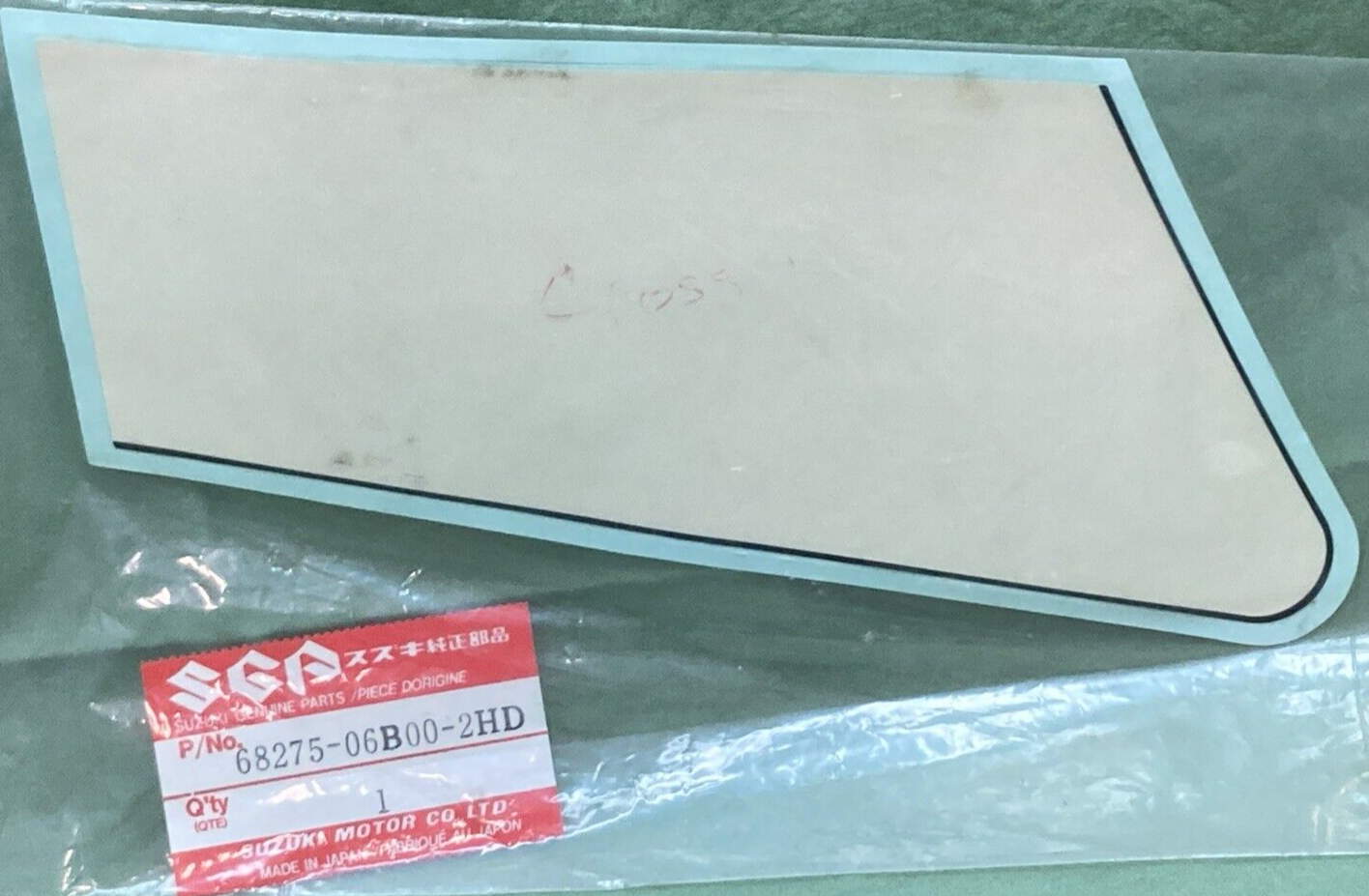 NEW GENUINE SUZUKI 68275-06B00-2HD TAPE COWLING BODY LEFT FITS GSX-R1100