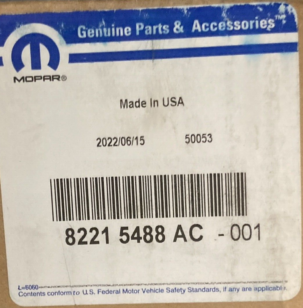 NEW GENUINE MOPAR 82215488AC Molded Splash Guards Front SET FOR '19-'25 Ram 1500