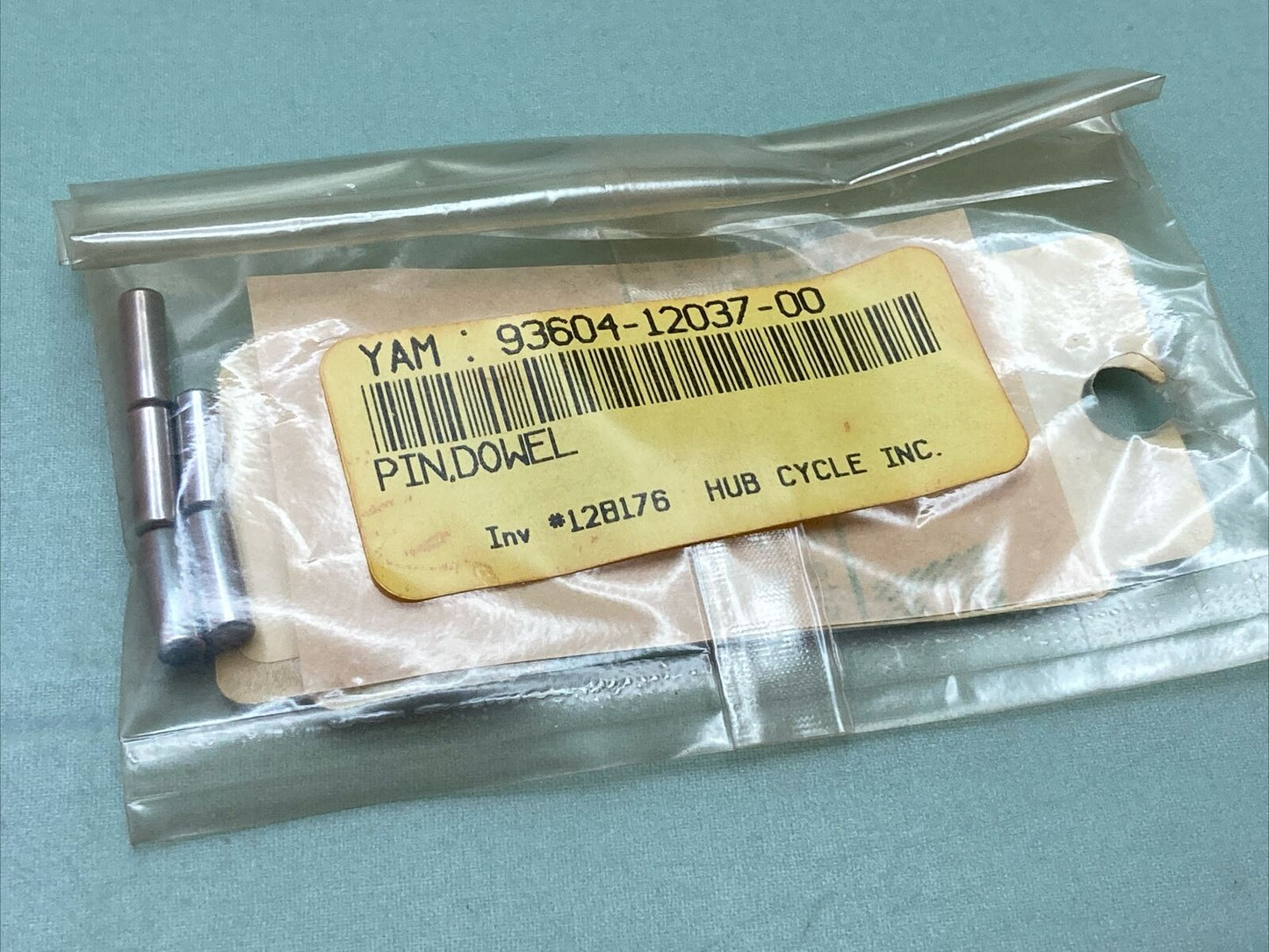 QTY 5 NEW GENUINE YAMAHA 93604-12037 PIN, DOWEL