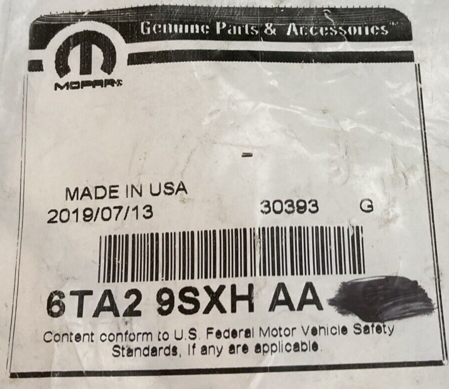 NEW GENUINE MOPAR 6TA29SXHAA Hellcat Nameplate, Left 2018-2019 Dodge F. Fender