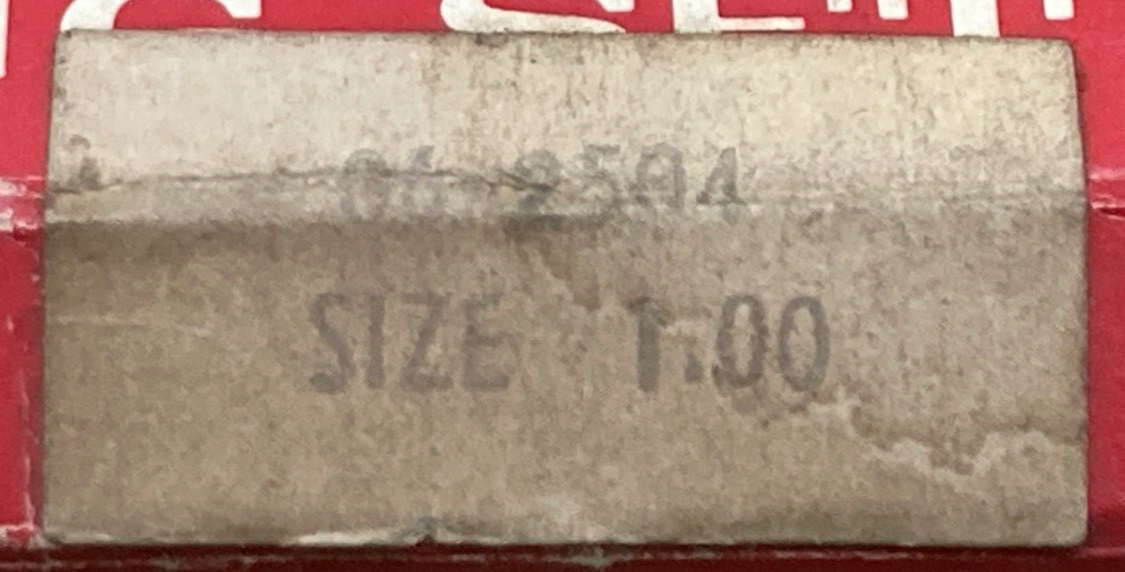 NEW GENUINE ROCKY YAMAHA 06-2504 PISTON RING SET 1.00