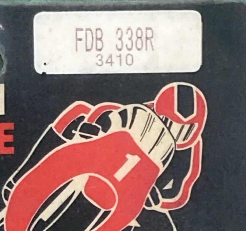 NEW GENUINE FERODO FDB 338R BRAKE PAD SET METAL MOTORCYCLE