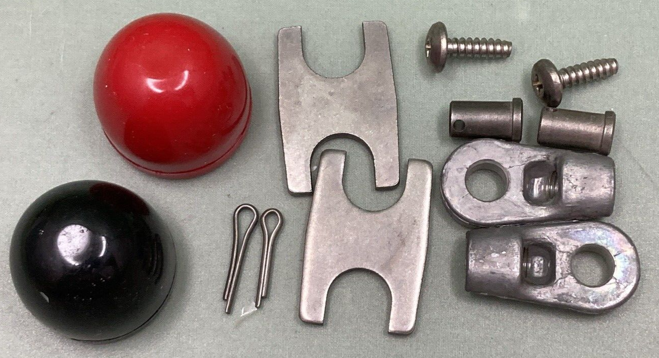 NEW GENUINE MORSE B35609L CONTROL BOX FORWARD & REVERSE DUAL LEVER W/ HARDWARE