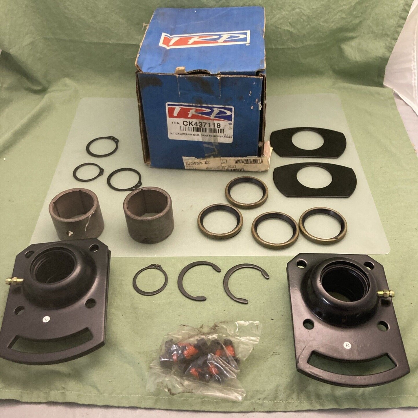 NEW GENUINE TRP CK437118 CAM REPAIR KIT 12.25, DANA FC-III W/ BRACKET