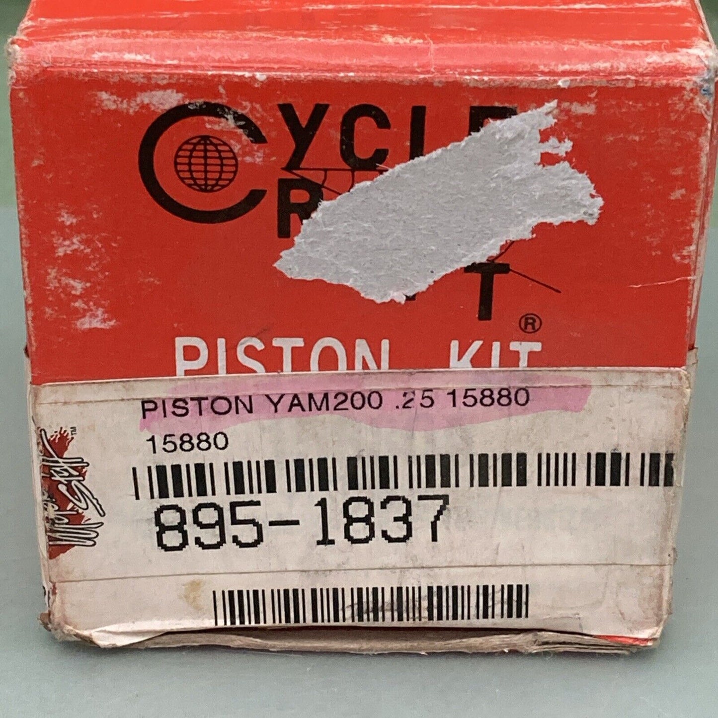 NEW GENUINE CYCLE CRAFT 15880 PISTON & RING SET YAMAHA 200 .25