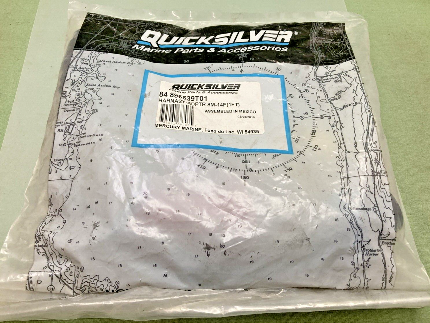 NEW GENUINE MERCURY QUICKSILVER 84896539T01 ADAPTER HARNESS