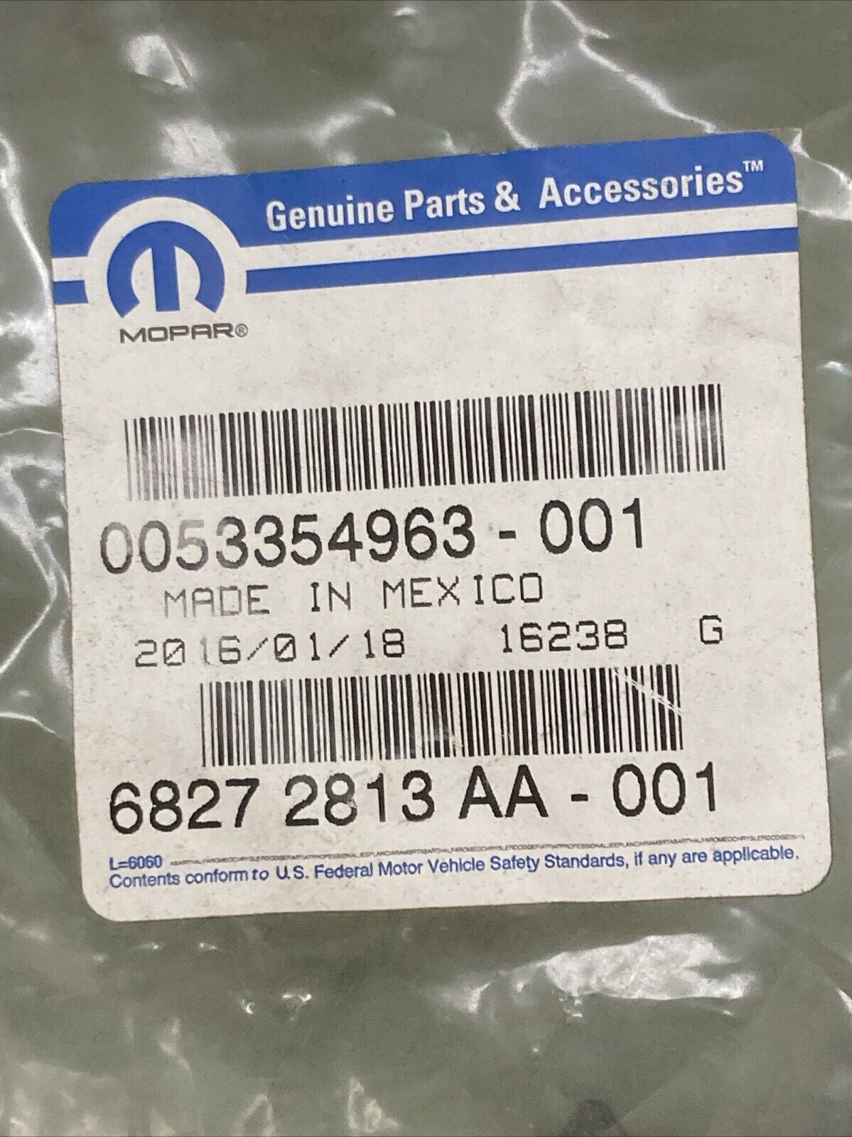 NEW GENUINE MOPAR 68272813AA Trailer Tow Wiring FITS 2016-2018 Jeep Cherokee