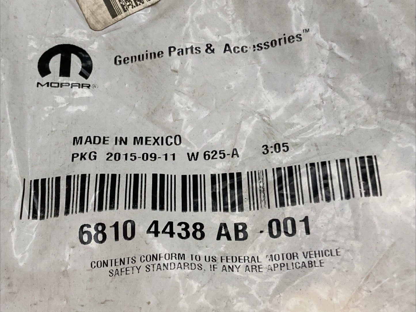 NEW GENUINE MOPAR 68104438AB Wiring-Power Seat
