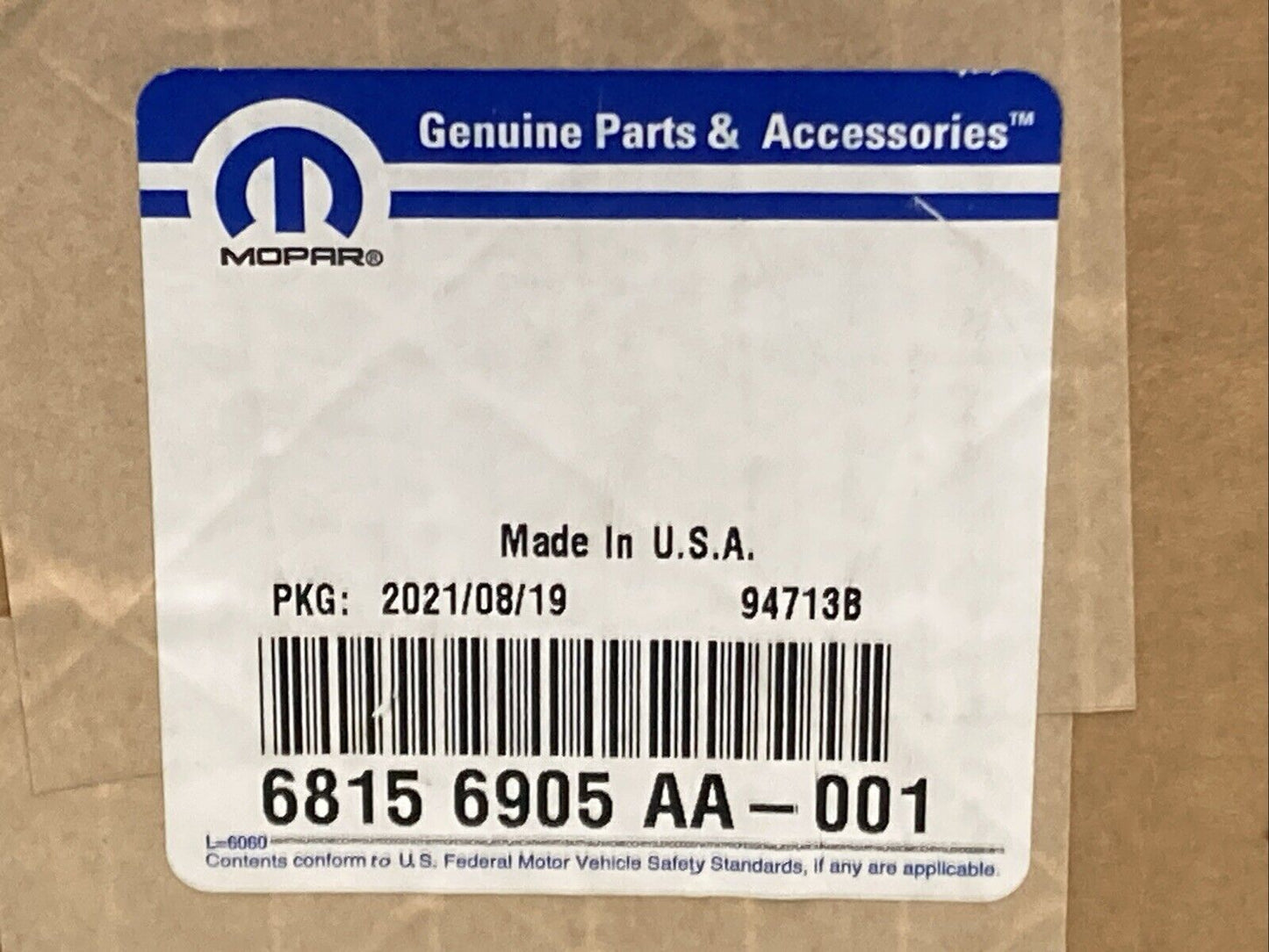 NEW GENUINE MOPAR 68156905AA Tie Rod-Outer
