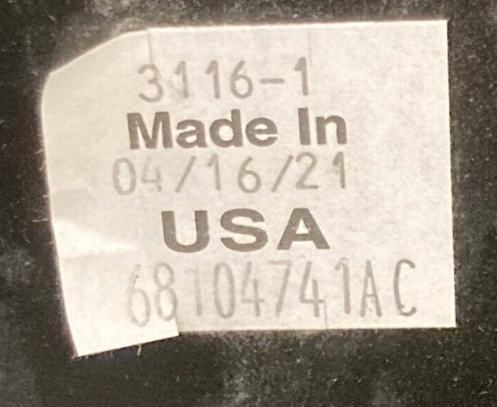 NEW GENUINE MOPAR 68104741AC Front Door Outer Panel Skin Left FITS CHRYLSER 200