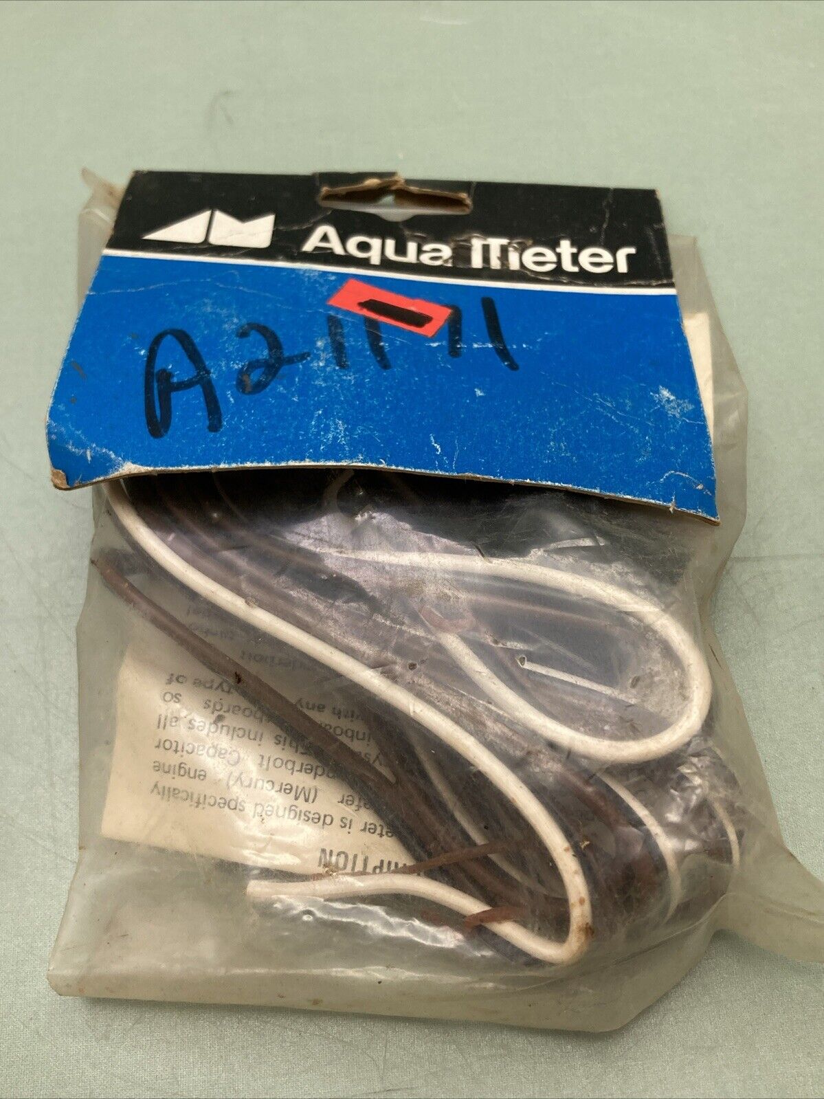 NEW AQUA METER 636 TACHOMETER HARNESS ASSEMBLY MERCURY 52129A1