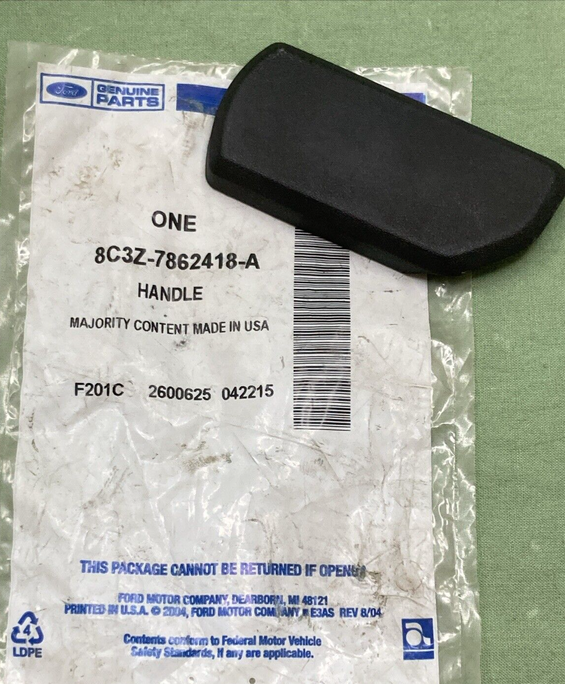 NEW GENUINE FORD 8C3Z-7862418-A Handle Seat Back Adjusting Left F-250 - F-450