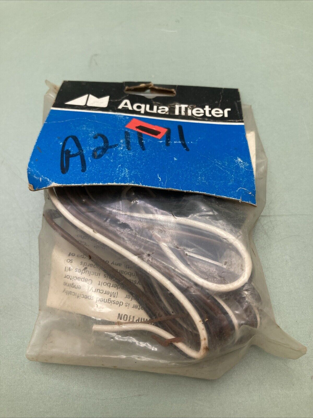 NEW AQUA METER 636 TACHOMETER HARNESS ASSEMBLY MERCURY 52129A1