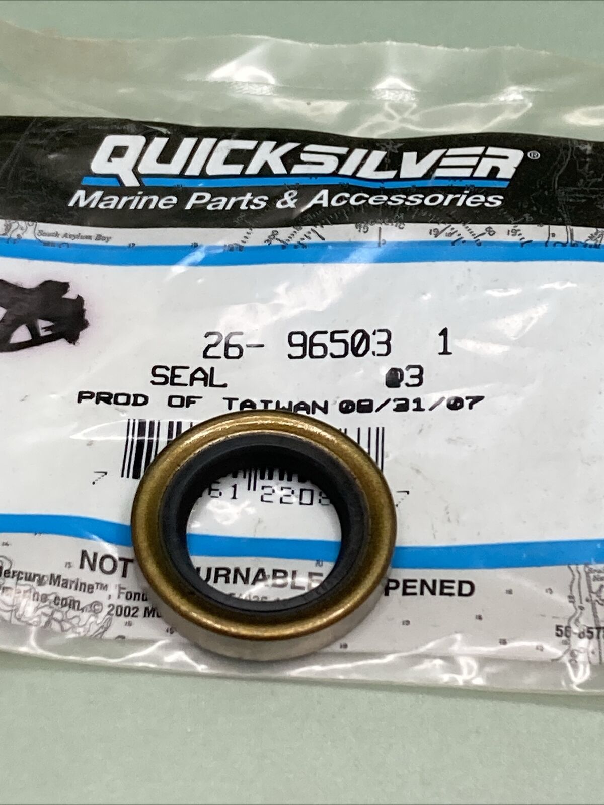NEW GENUINE MERCURY QUICKSILVER 26-96503 1 SEAL