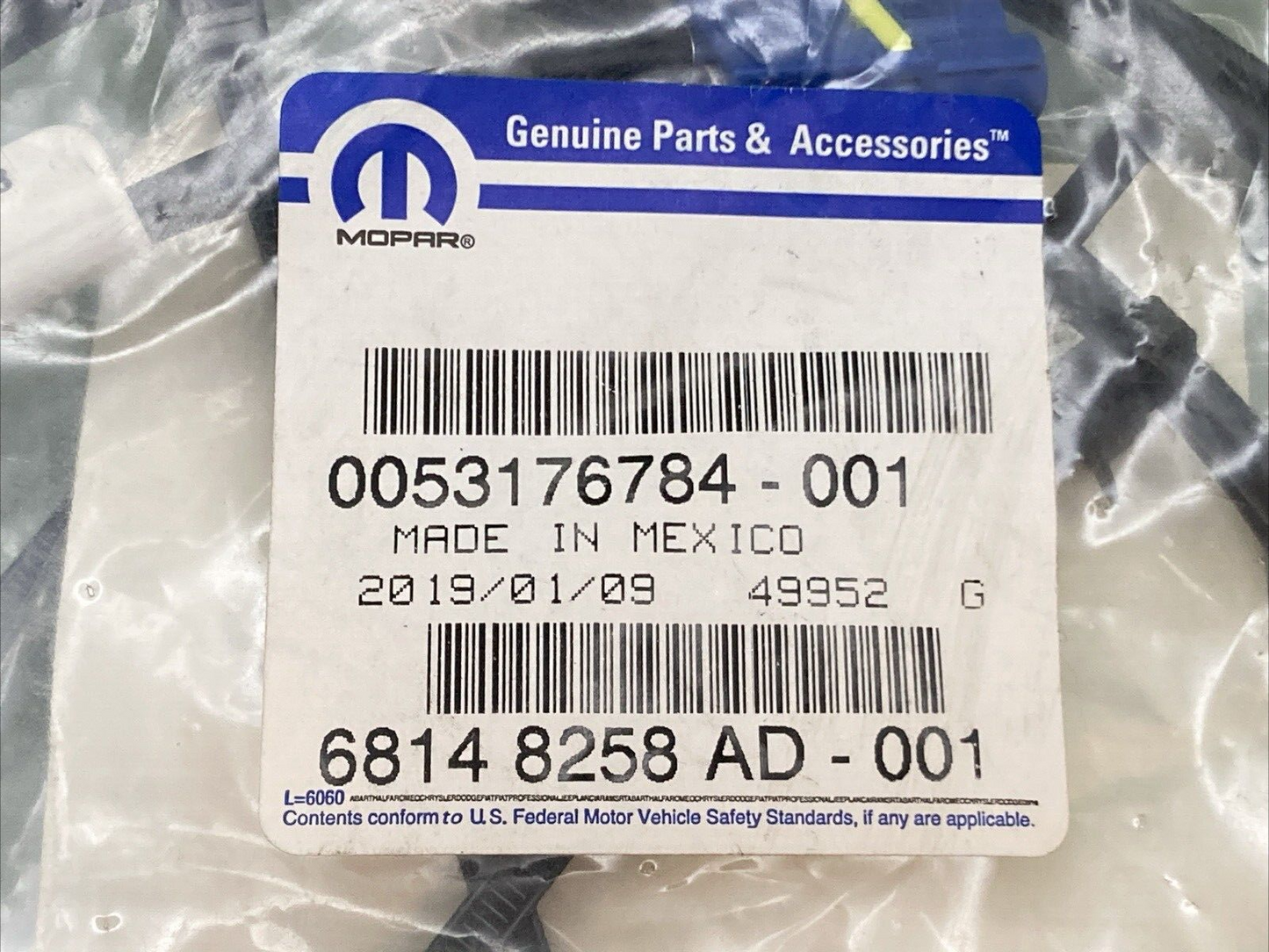 NEW GENUINE MOPAR 68148258AD Cable-Jumper