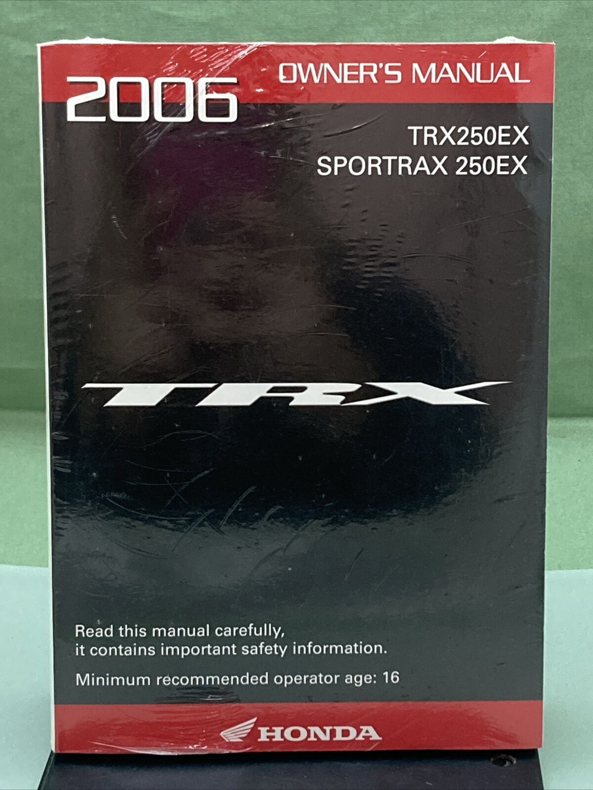 NEW GENUINE HONDA 31HN6650 TRX250EX/SPORTRAX 250EX OWNER'S MANUAL '06