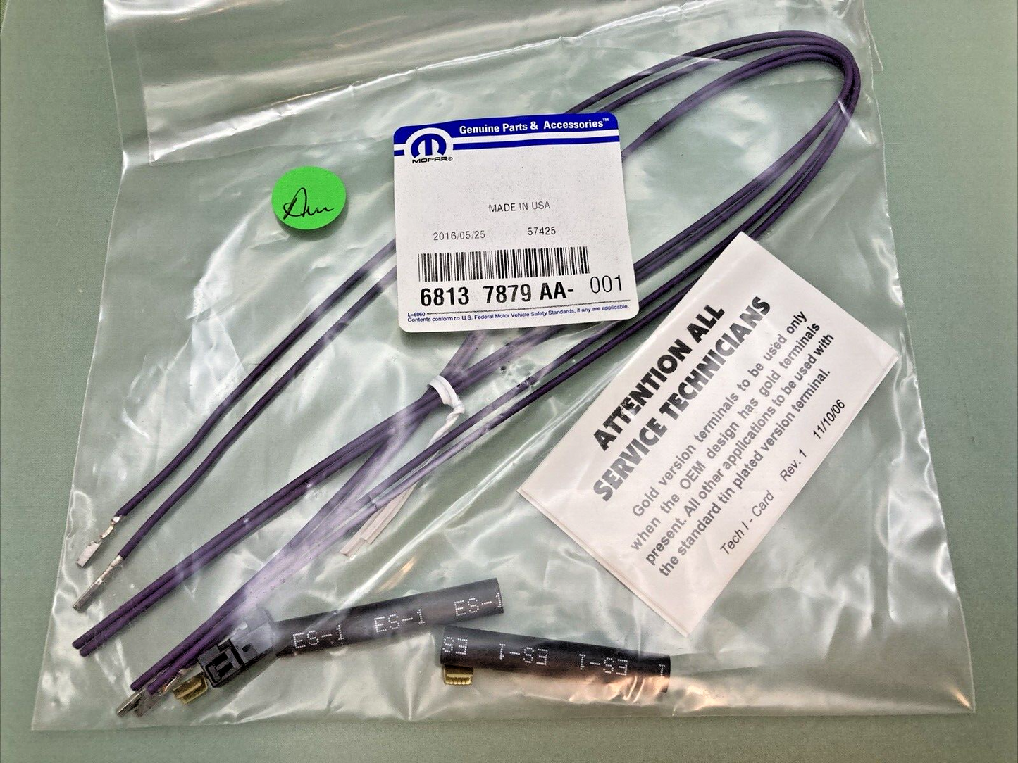 NEW GENUINE MOPAR 68137879AA Wiring-6 Way Female