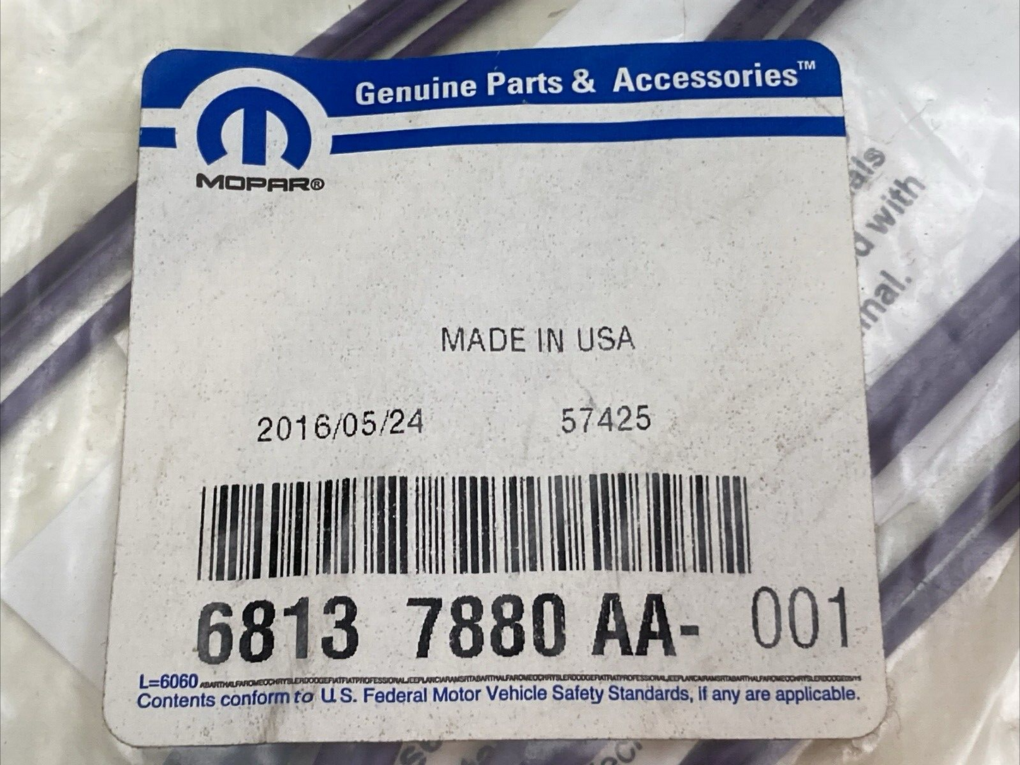 NEW GENUINE MOPAR 68137880AA Wiring 3 Way