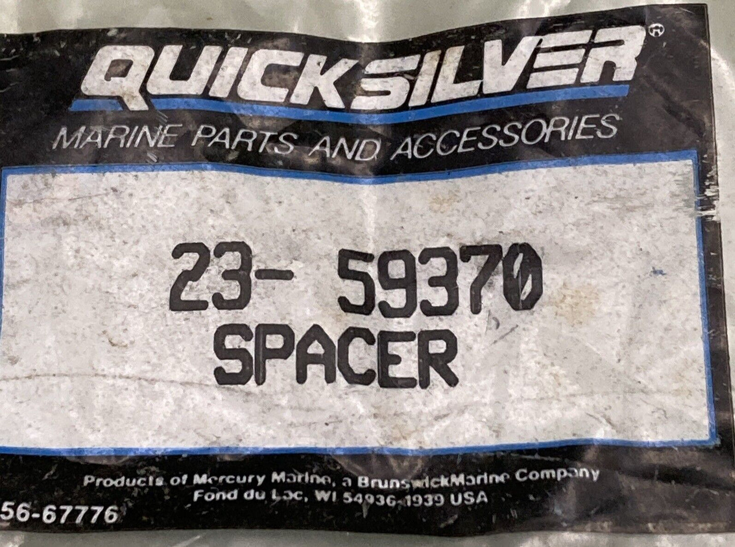 NEW GENUINE MERCURY QUICKSILVER 23-59370 SPACER CAM FOLLOWER PIN