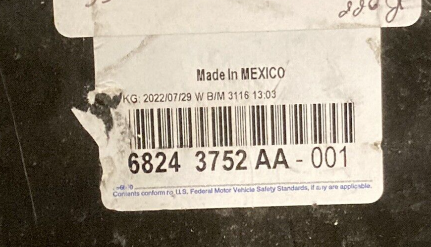 NEW GENUINE MOPAR 68243752AA PANEL ENGINE FRONT FITS JEEP COMPASS