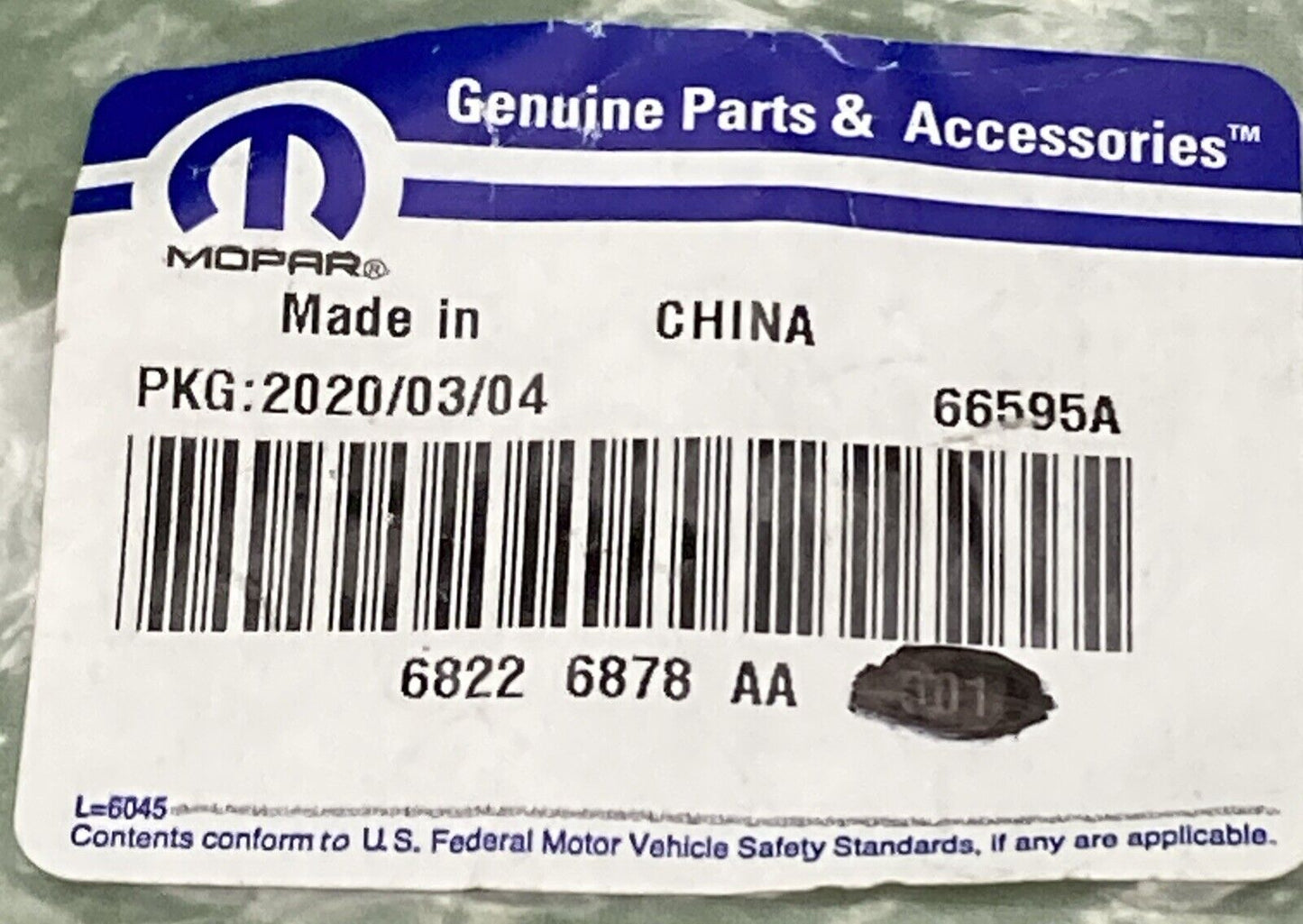 NEW GENUINE MOPAR 68226878AA Headlamp Leveling Module 2014-2019 Jeep Cherokee