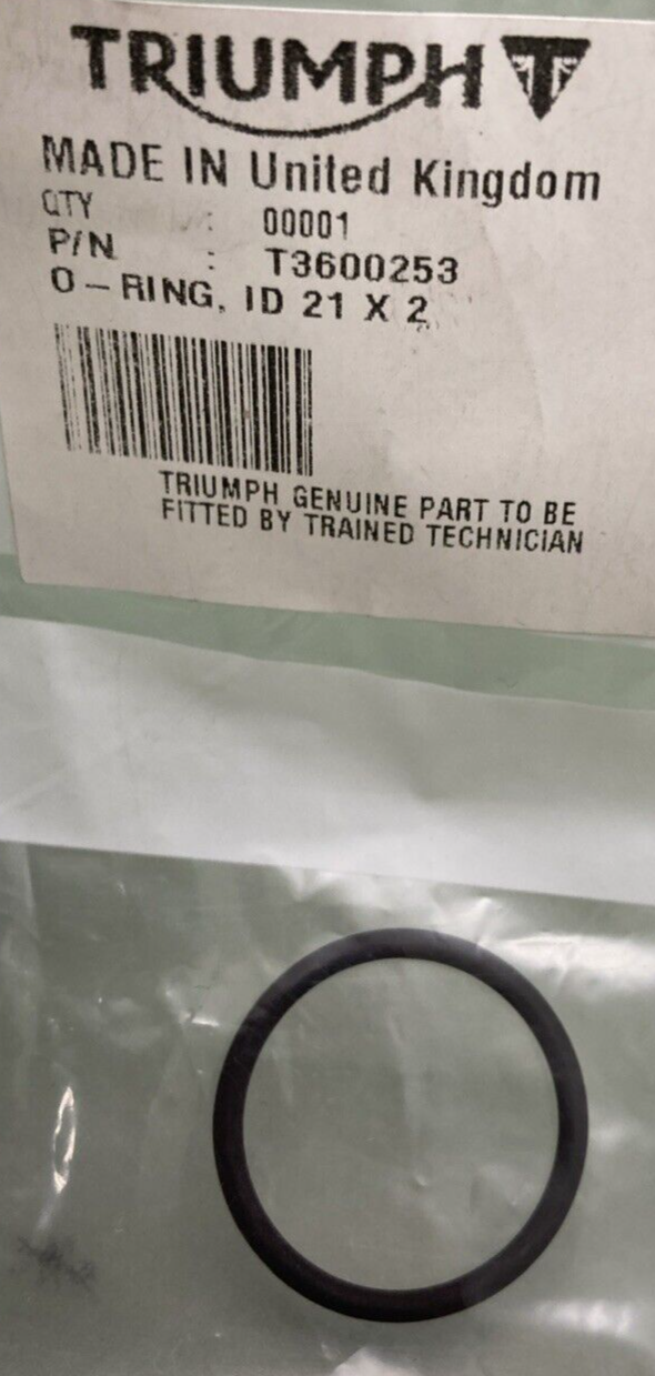 NEW GENUINE TRIUMPH T3600253 O Ring