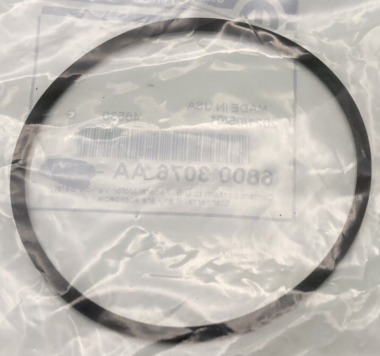 NEW GENUINE MOPAR 68003076AA Trans Plate Interface O-Ring 2007-2010