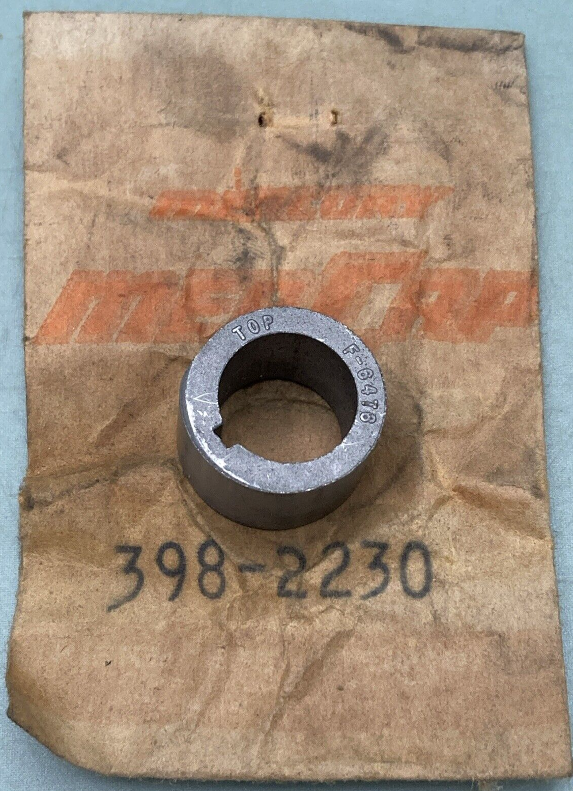 NEW GENUINE MERCURY QUICKSILVER 398-2230 CAM BRKR FW ASM THRO OUTBOARD 6.9-9.8HP