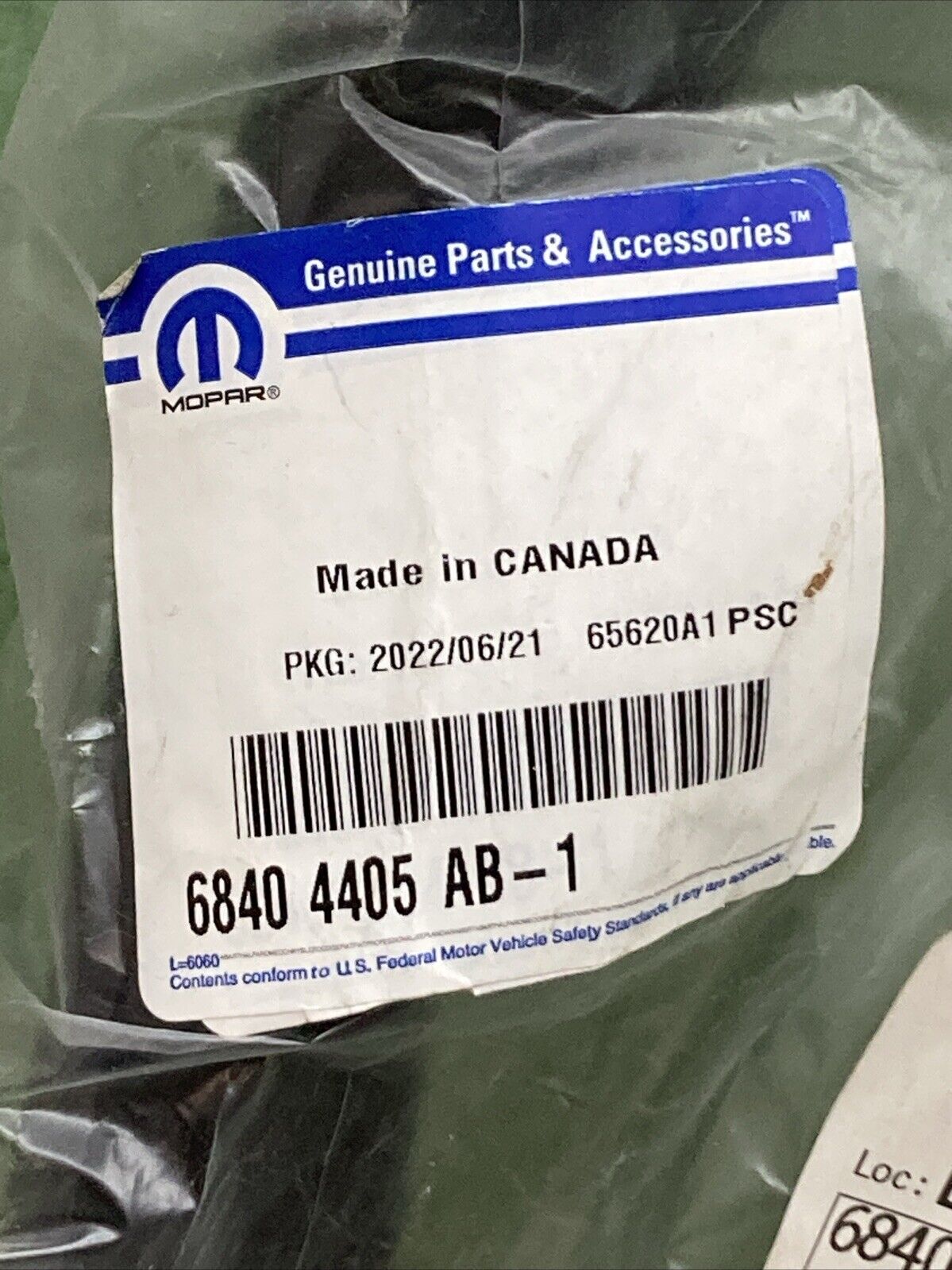 NEW GENUINE MOPAR 68404405AB VALANCE-Rear 2019-2021 Ram 1500 6 Cyl 3.0L Diesel,
