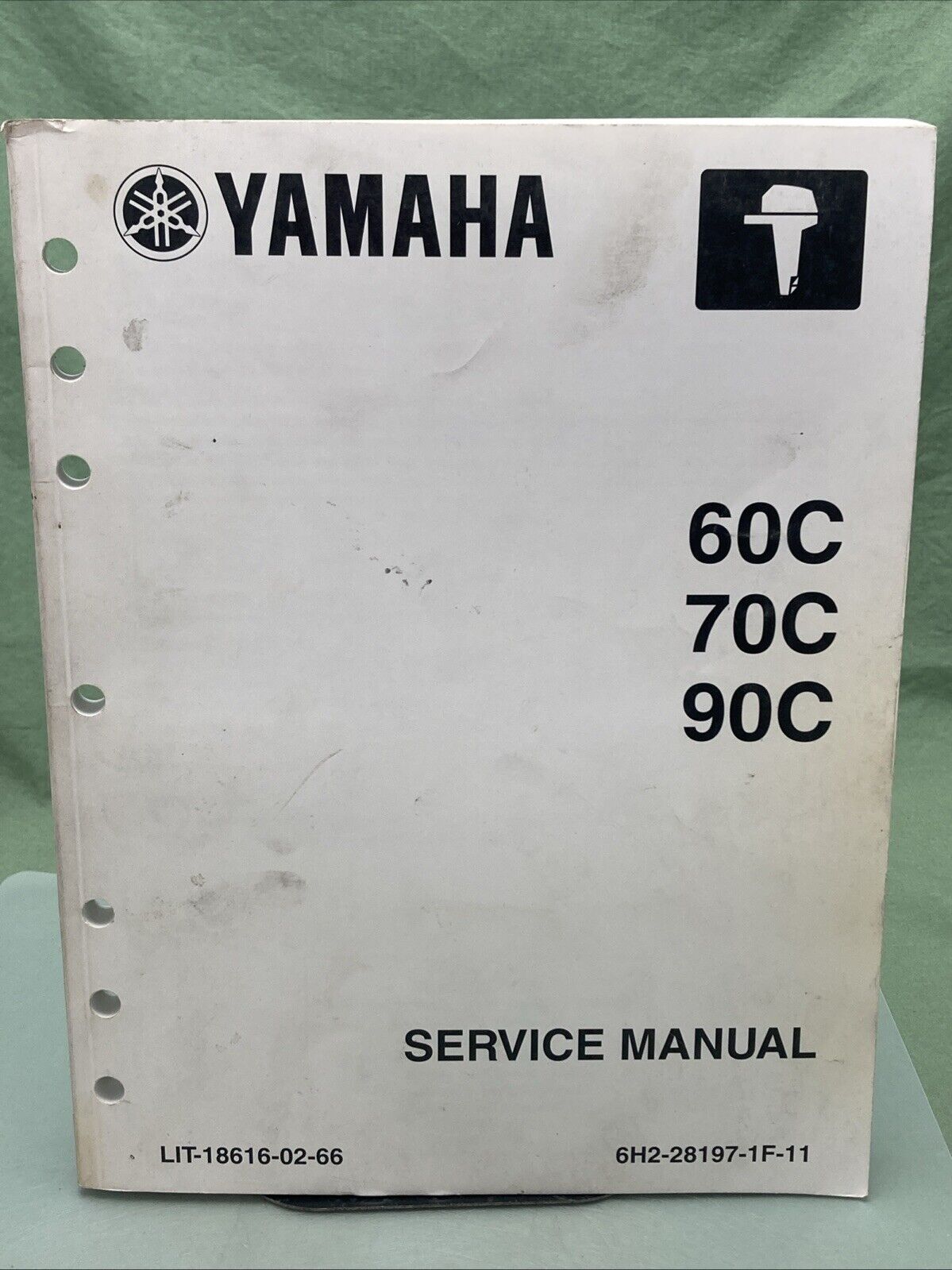 GENUINE YAMAHA LIT-18616-02-66 60C, 70C, 90C SERVICE MANUAL 2003