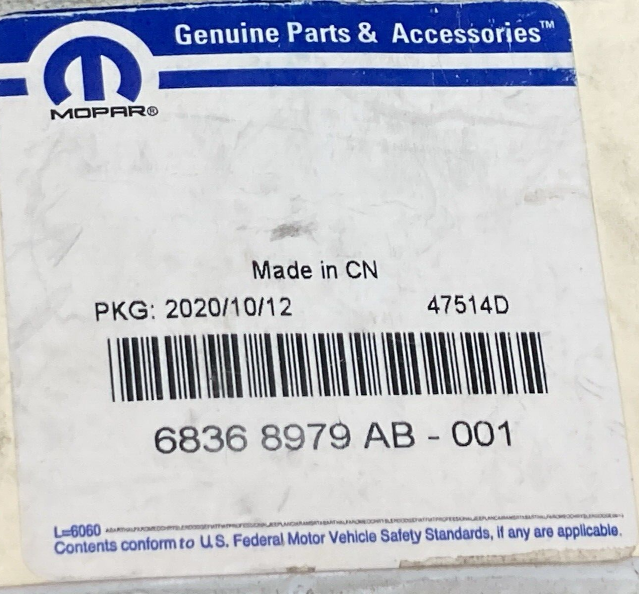 NEW GENUINE MOPAR 68368979AB Exhaust Pipe Bracket FITS RAM