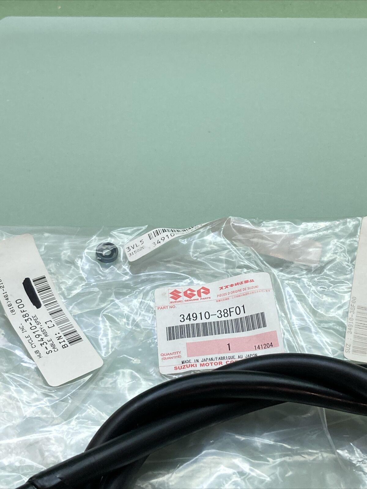 NEW GENUINE SUZUKI 34910-38F01 SPEEDOMETER CABLE