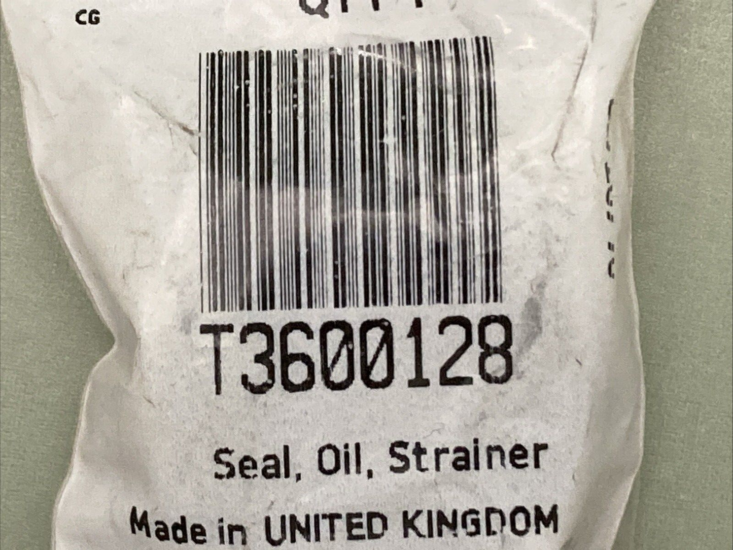 NEW GENUINE TRIUMPH T3600128 Seal, Oil, Strainer
