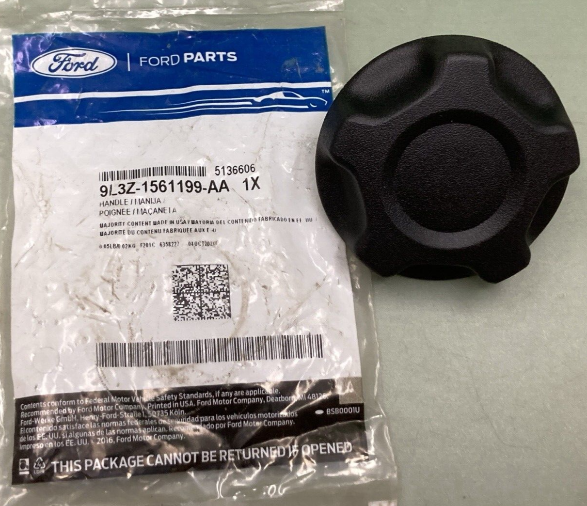NEW GENUINE FORD 9L3Z-1561199-AA HANDLE SEAT BACK ADJUSTING